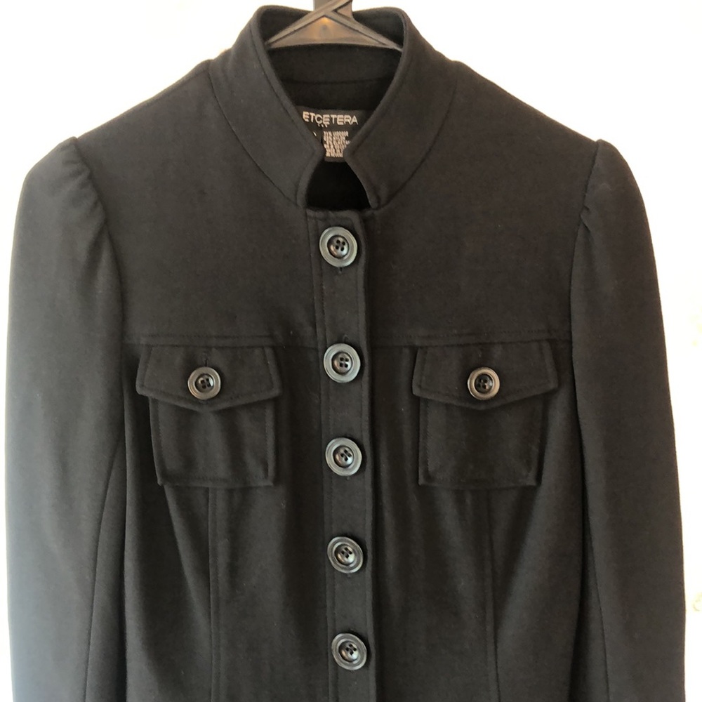 Etcetera Black Blazer Jacket - image 2